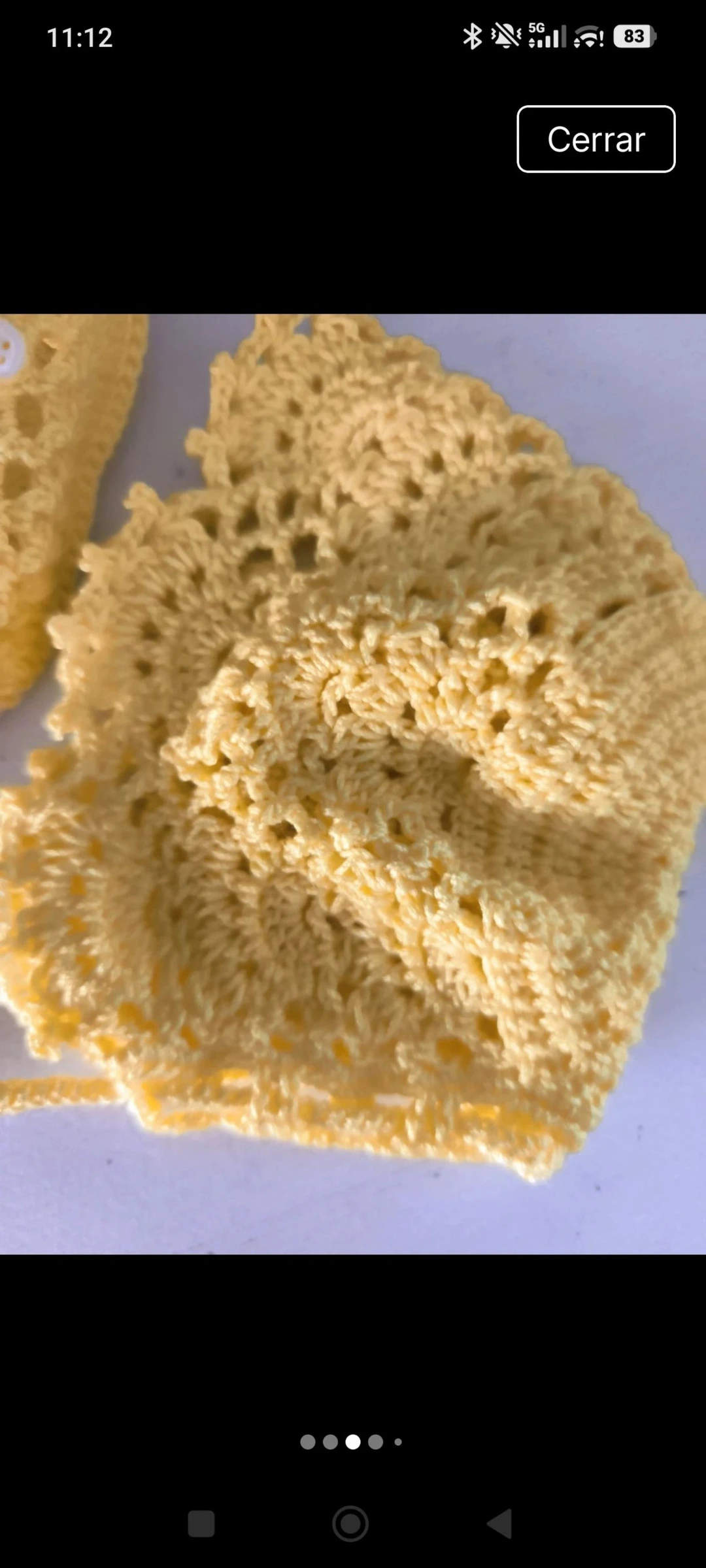 Yellow hood and booties – photo 3